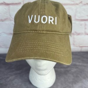Vuori NWT Baseball Hat Cap Camel Unisex